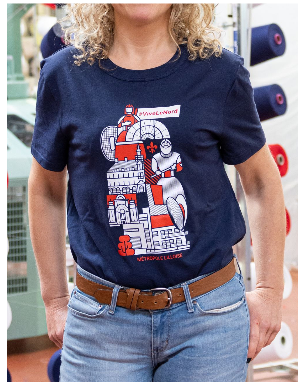 T-shirt le Gallodrome - Métropole Lilloise