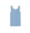 Tee shirt sans manche - Bleu Azur - 100% Coton - Débardeur Homme | Lemahieu