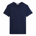 T-shirt en Coton BIO - Marine - Femme
