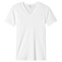 T-Shirt seconde peau - Col V - Blanc