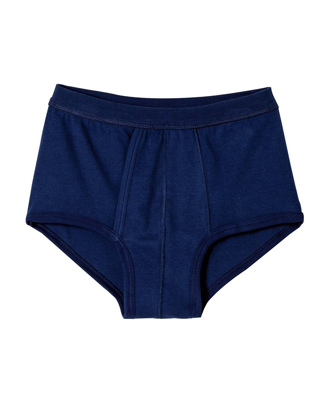 Slip à Poche Homme Marine Large ceinture Made in France Lemahieu