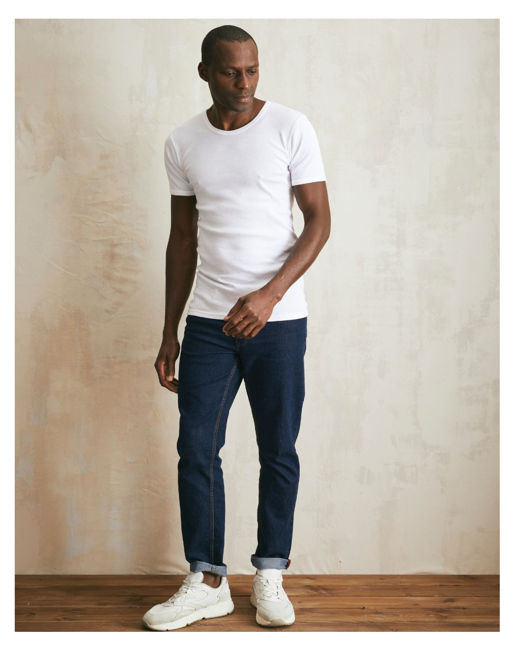 T Shirt Homme Blanc Made in France Lemahieu