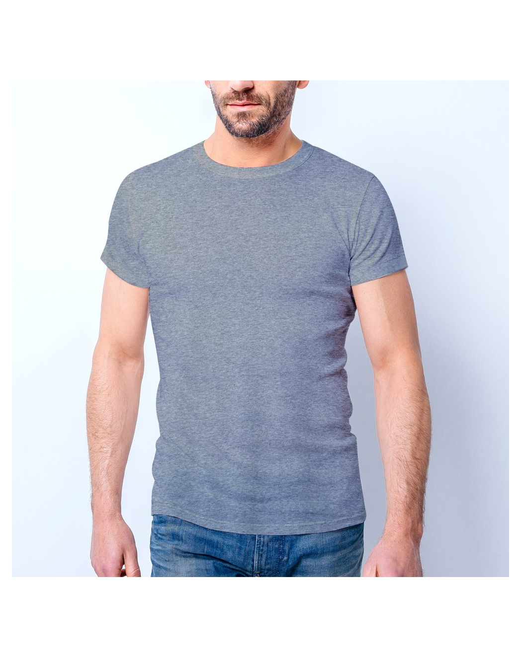 T-shirt Homme - L'Andrésien Gris chiné | Lemahieu