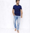 Le Jersey Marine - T-shirt Homme Made in France | Lemahieu