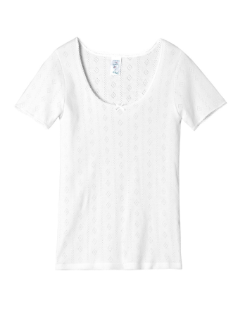 T-shirt Femme - Maille losange | Lemahieu