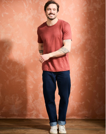 T-shirt lin Col rond