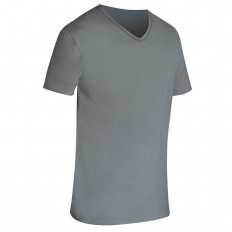 Tee-shirt manches courtes  - gris homme 