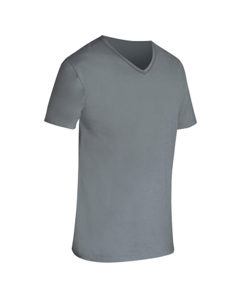 Tee-shirt manches courtes  - gris homme 