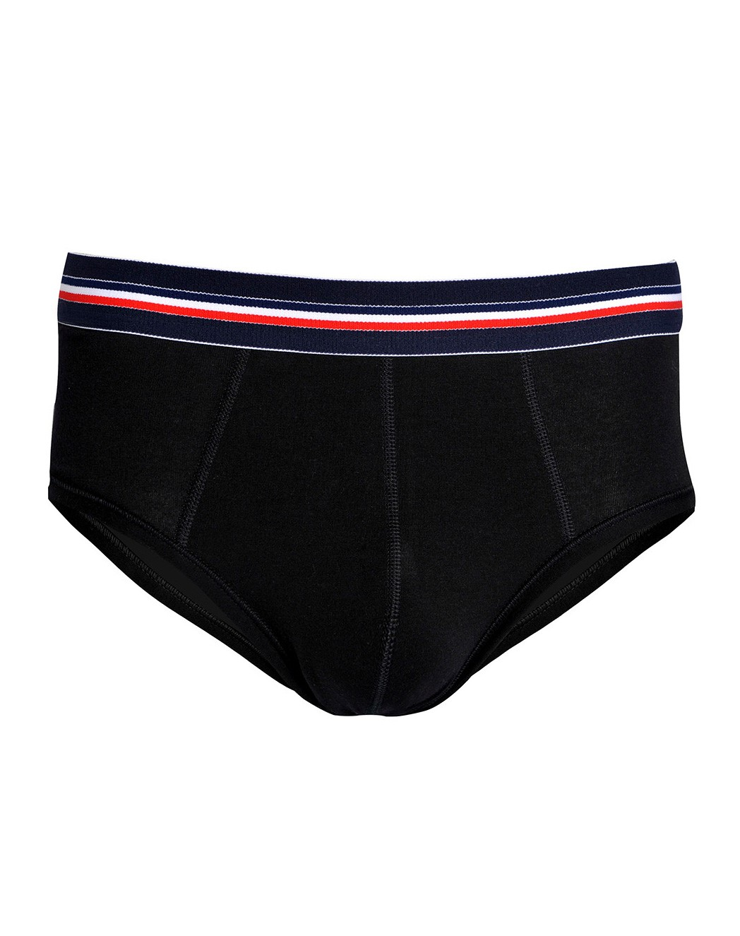 Lot de 2 Slips Homme Le tricolore Noir Made in France Lemahieu