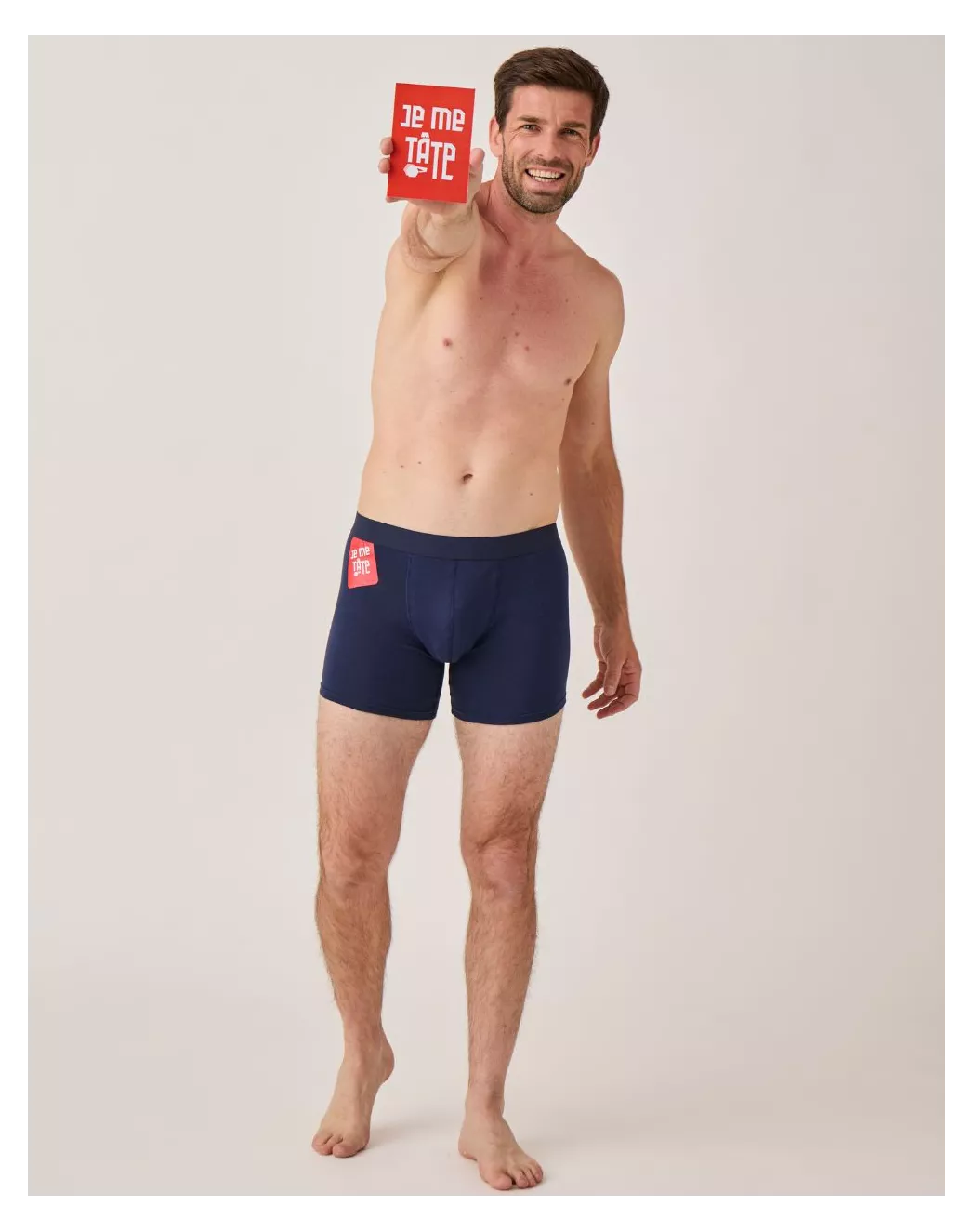 Boxer homme made in France et coton bio | Lemahieu x Movember