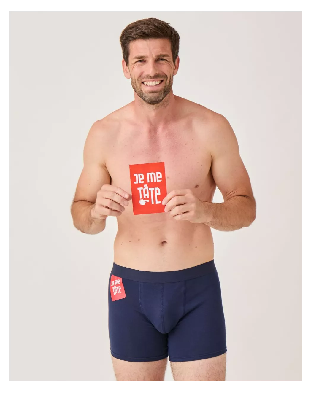 Boxer homme made in France et coton bio | Lemahieu x Movember