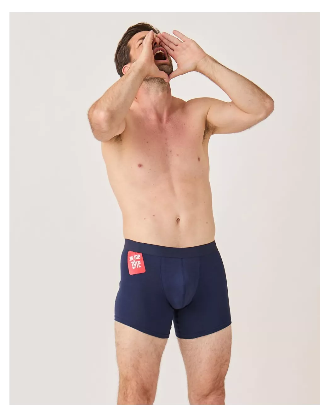 Boxer homme made in France et coton bio | Lemahieu x Movember