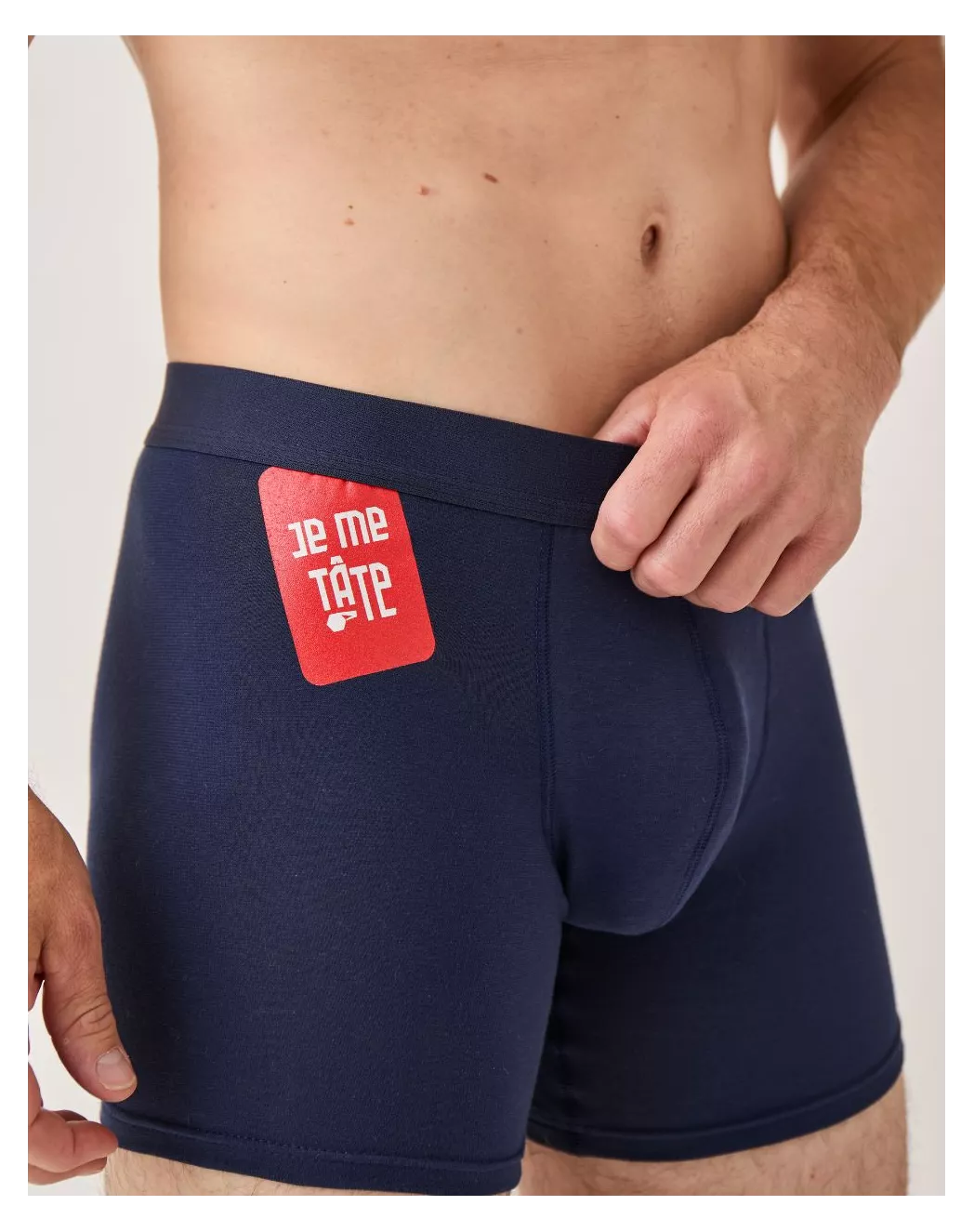 Boxer homme made in France et coton bio | Lemahieu x Movember