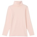 Sous pull Femme Col roulé Rose Made in France