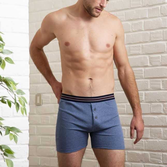 Boxer long - Shorty Homme - Made in France| Lemahieu| Lemahieu