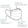 Masque coton bio - Adulte - Marine| Lemahieu