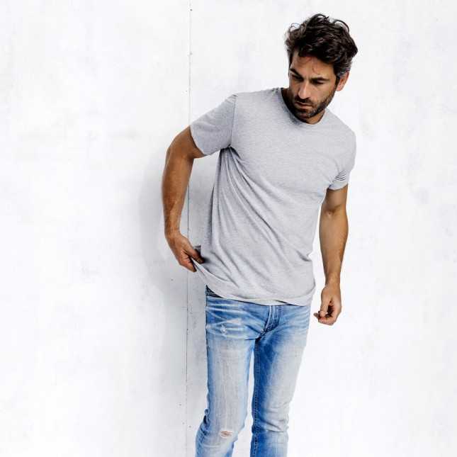 Le Jersey Gris - T-shirt Homme Made in France | Lemahieu