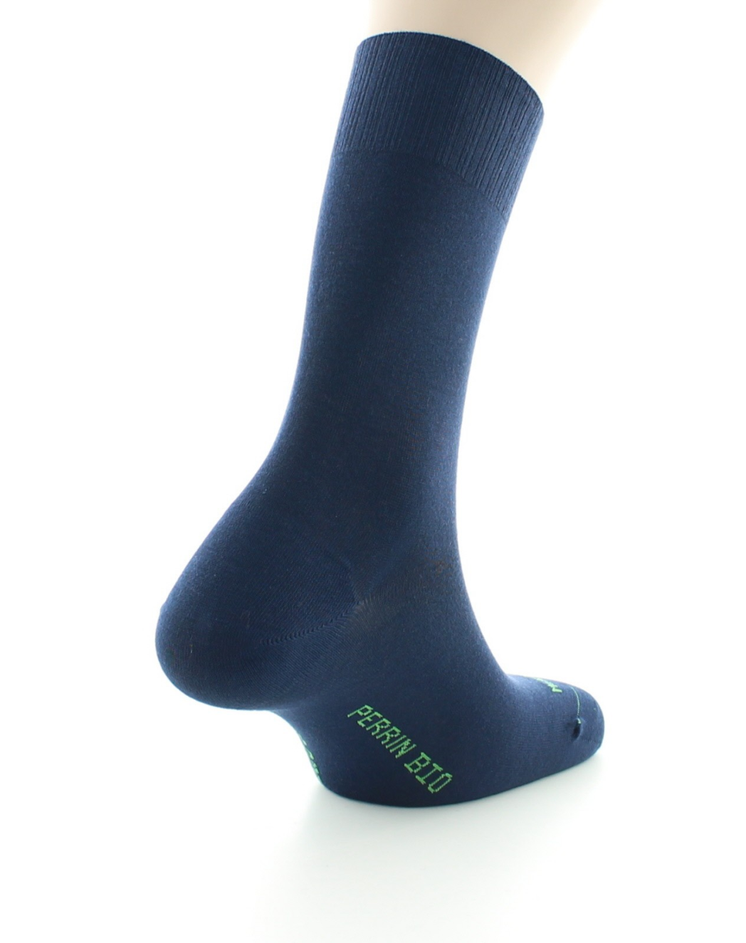 Chaussettes sans élastique Coton bio - Marine