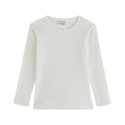 T-shirt thermique manches longues - Enfant - Blanc