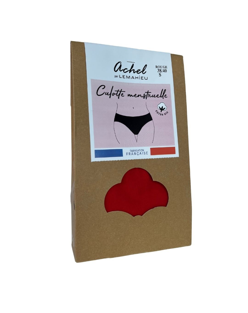 RESSOURCE - Lot de 2 Culottes menstruelles Bio - L'Ado Rouge | Lemahieu