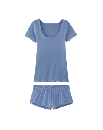 Pyjama T-shirt manches courtes et Short Femme - Océan