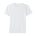 T-shirt mixte coton Bio - Blanc