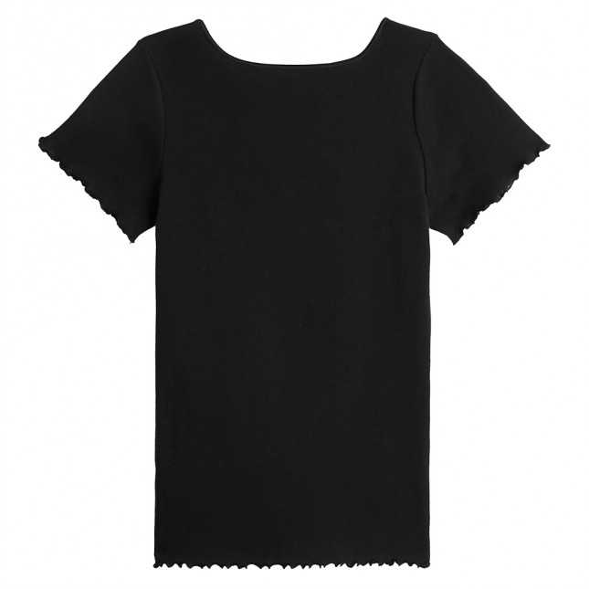 T-shirt La Flâneuse - Noir