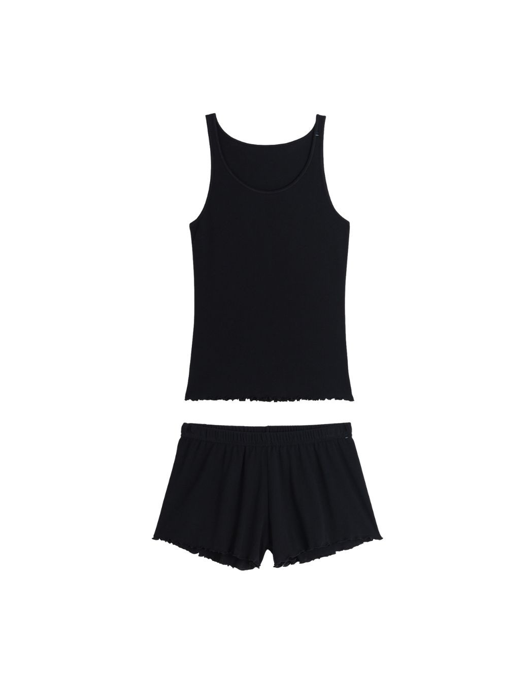 Pyjama Débardeur et Short - Noir