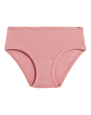 Culotte cocotte fille - Rose