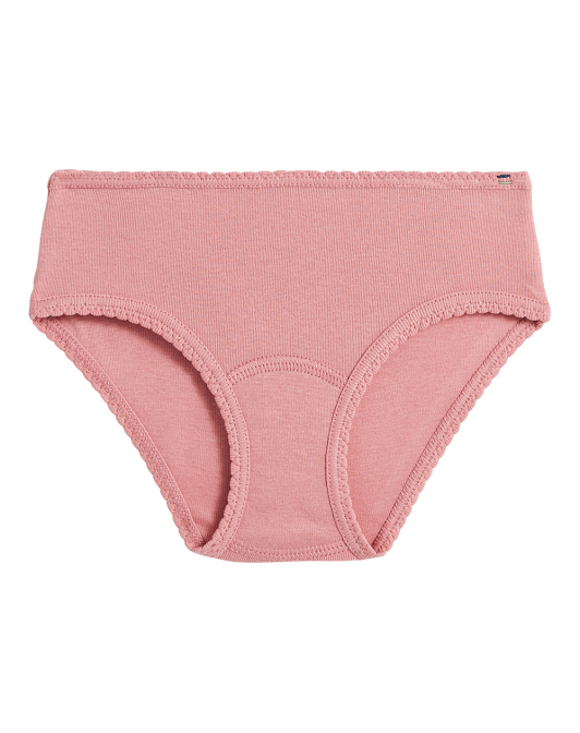 Culotte cocotte fille - Rose