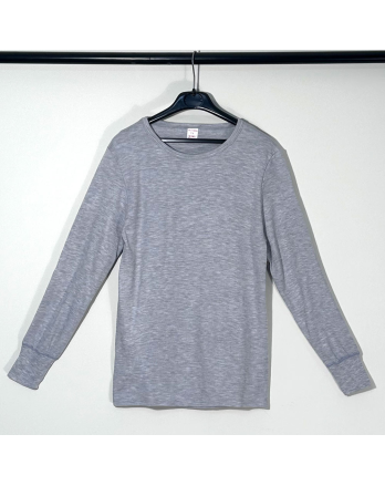 T-shirt manches longues gris