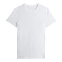 T-shirt col rond coton bio - Blanc