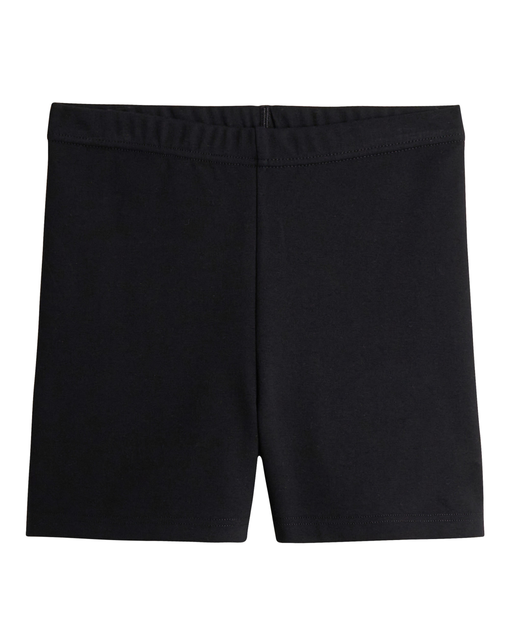 Short coton côtelé - noir