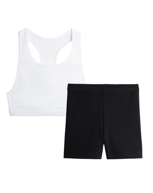 Ensemble Brassière dos nageur + Short cycliste