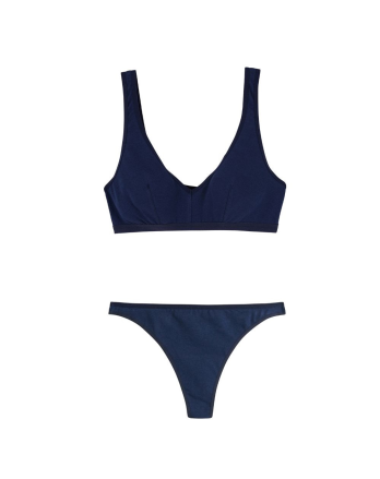 Ensemble Brassière à pinces - String Marine