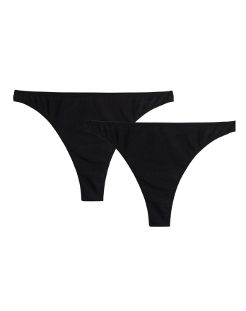 Lot de 2 strings noir