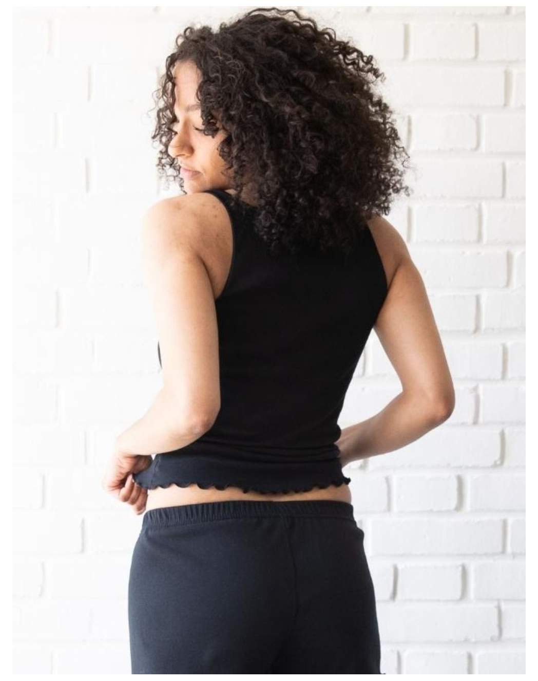 Pyjama Débardeur et Short - Noir