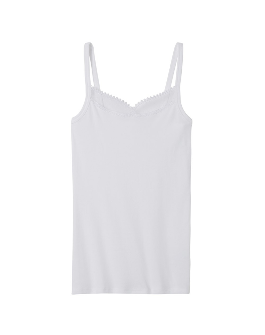 Caraco dentelle - Blanc