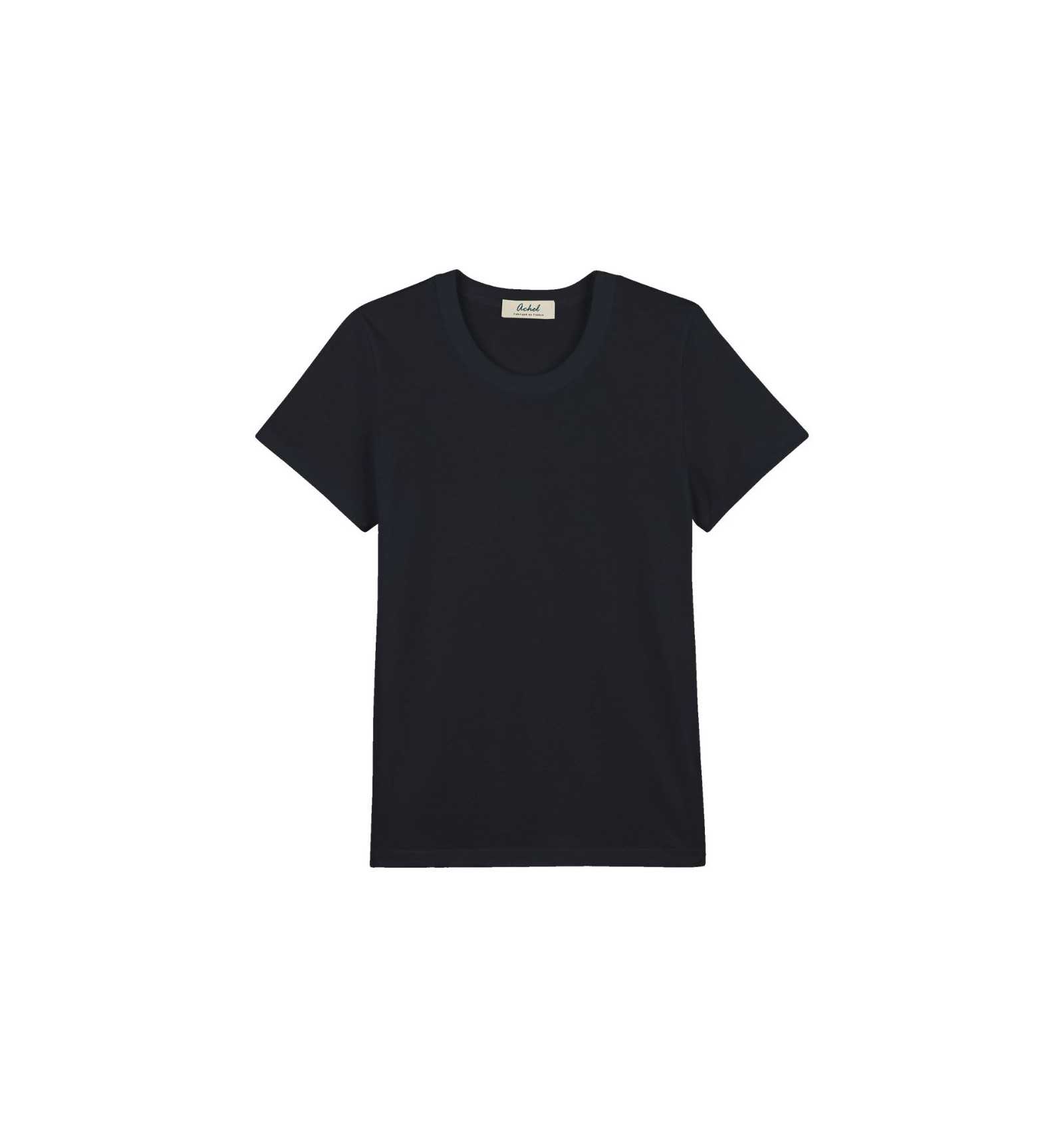 Tee-shirt noir BELLE AU NATUREL Taille XS