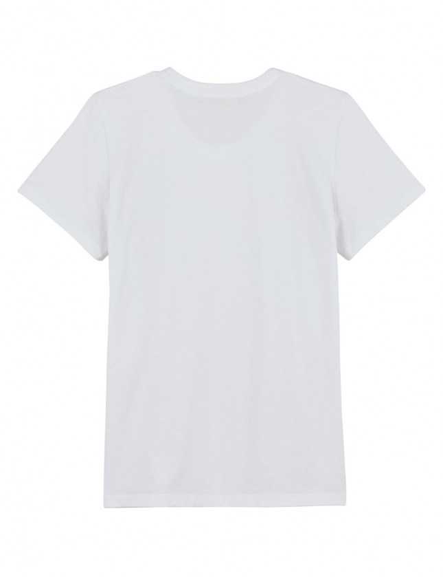 T-shirt femme coton bio - Blanc
