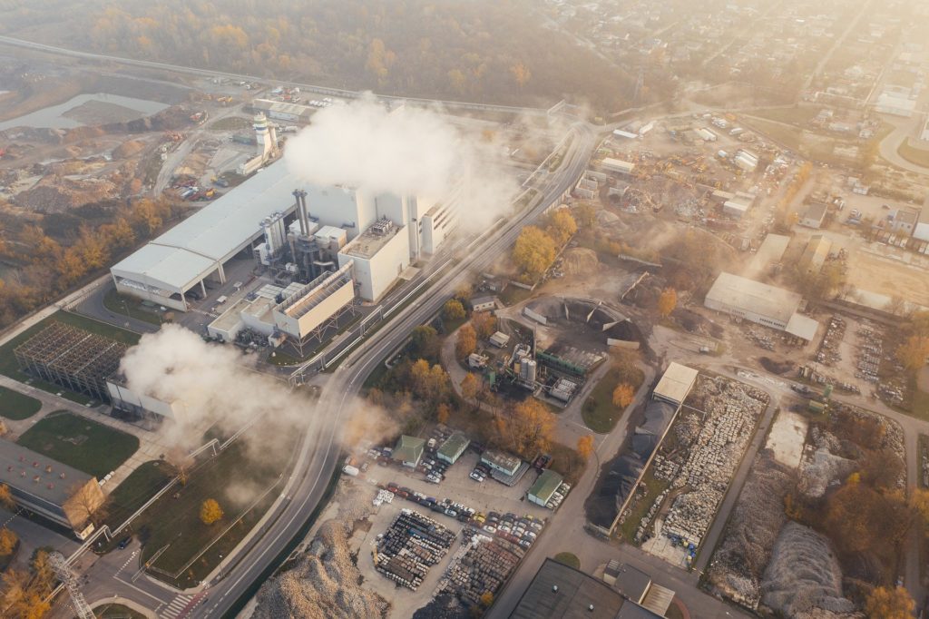les usines à l'origine de la pollution