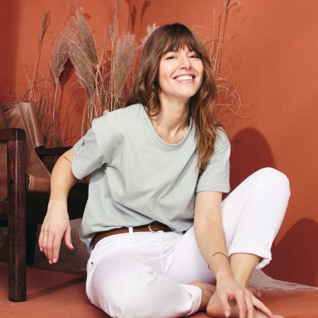 T-shirt coton bio femme | Lemahieu
