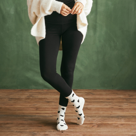 Leggings Coton Bio Made In France Femme | Lemahieu