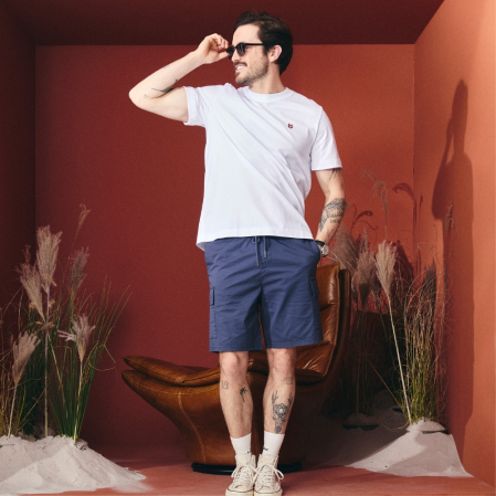 T-Shirt Manches Courtes Homme - 100% Made In France
