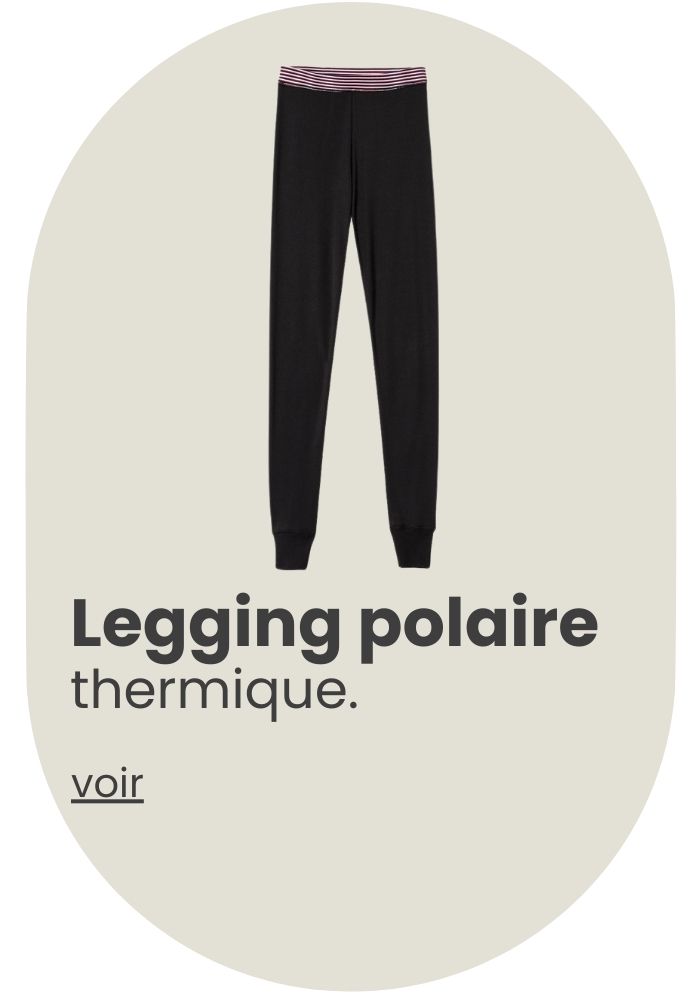 legging thermique, Made in France