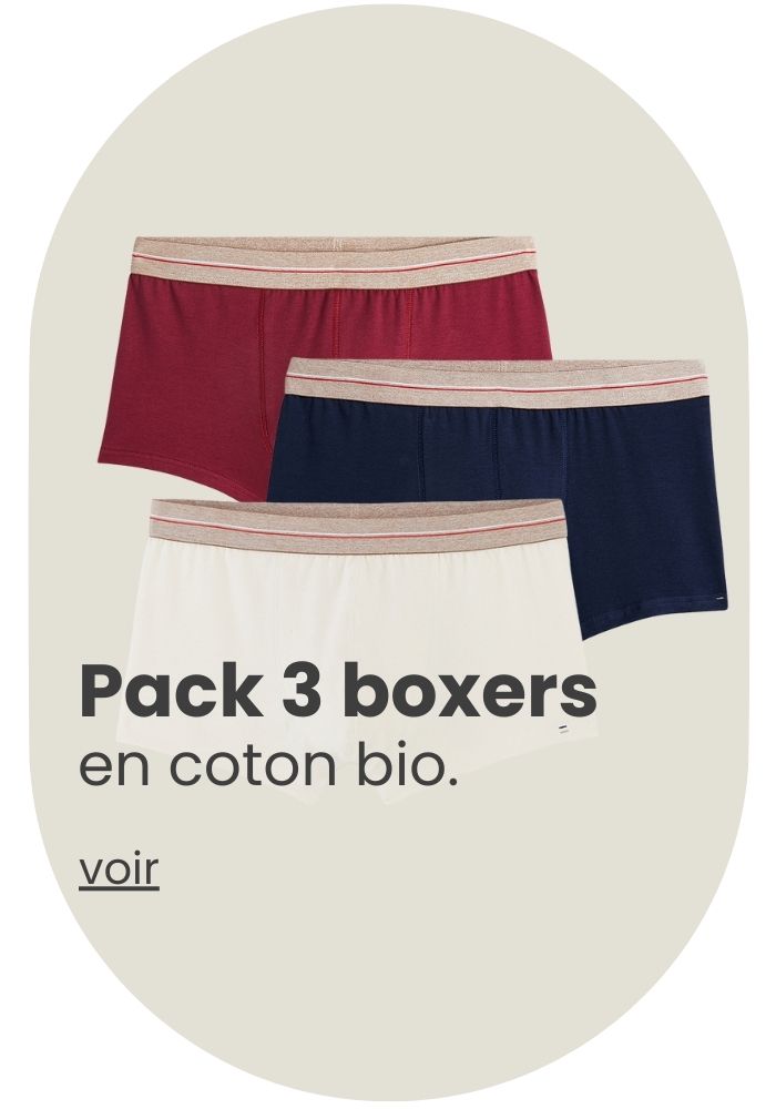 Packs boxers, Made in France