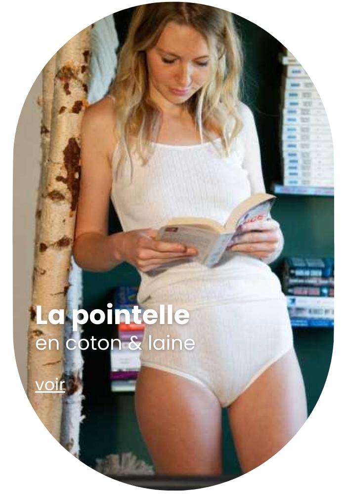 Culotte taille haute en laine Made in France | Achel par Lemahieu