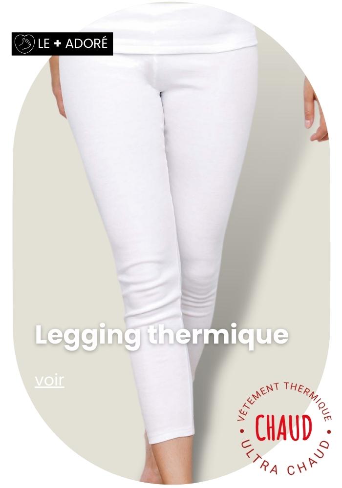 sous Vetement Thermique Femme Haut Manches Longues Pantalon Chaud & Léger  Ensemble Ski Hiver