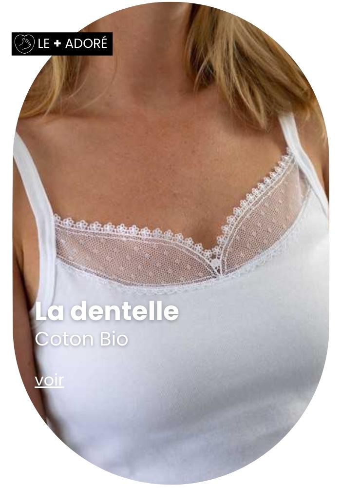 Caracos Femme Made in France en Coton Bio