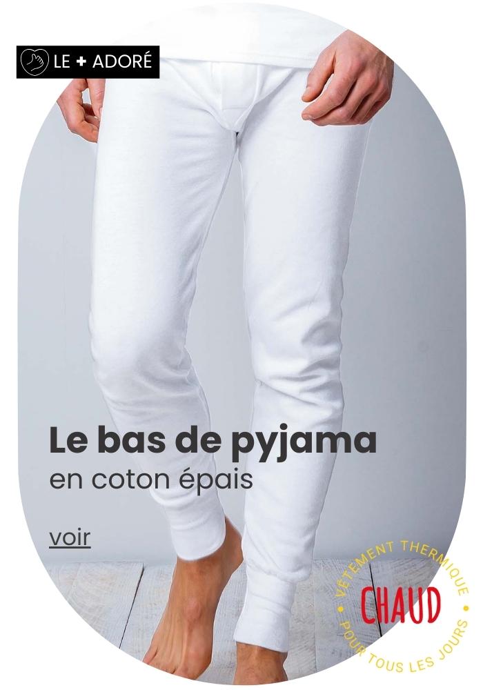 Pyjama chaud made in France